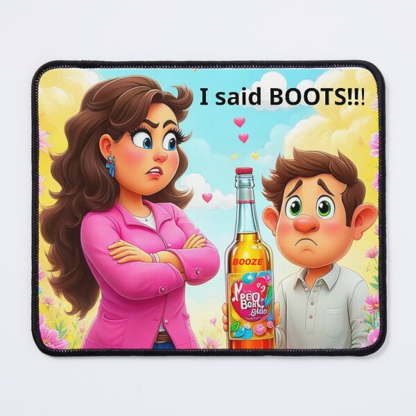 Item preview, Boots N Booze designed and sold by rockopaolo.