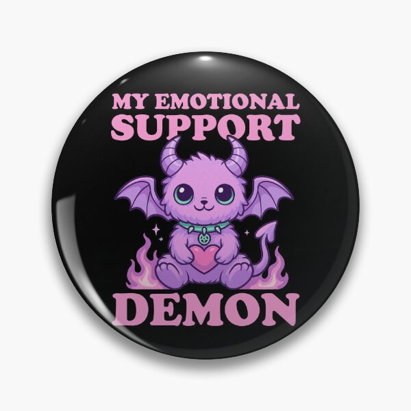 Item preview, Pastel Goth Emotional Support Demon Goth Gothic designed and sold by BlueBerry-Pengu.