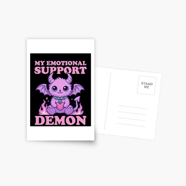 Item preview, Pastel Goth Emotional Support Demon Goth Gothic designed and sold by BlueBerry-Pengu.