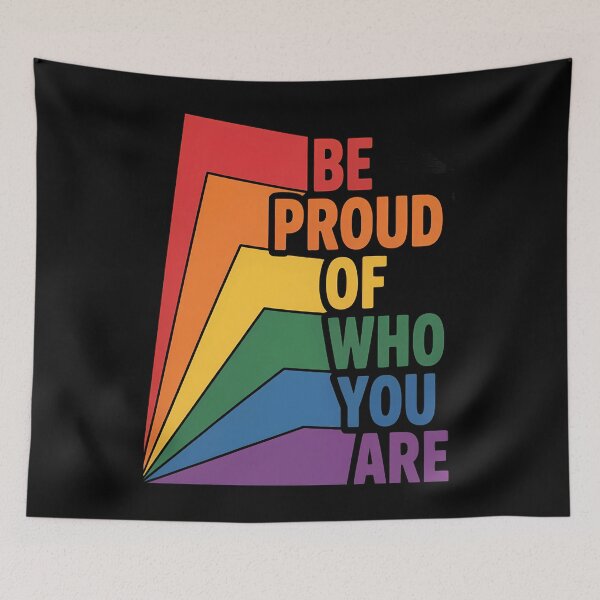 Item preview, Be Proud Of Who You Are Gay Pride LGBTQ Equality designed and sold by brynatshop.