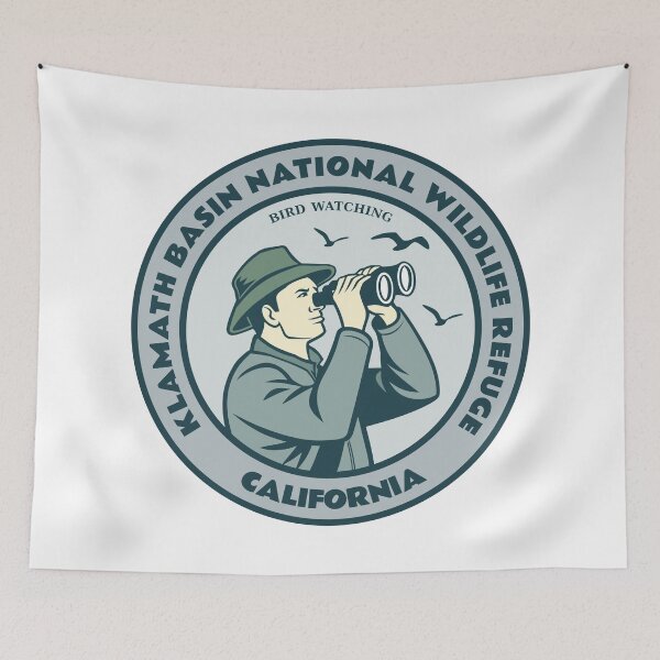 Item preview, Klamath Basin National Wildlife Refuge California Birdwatcher designed and sold by bivenart.