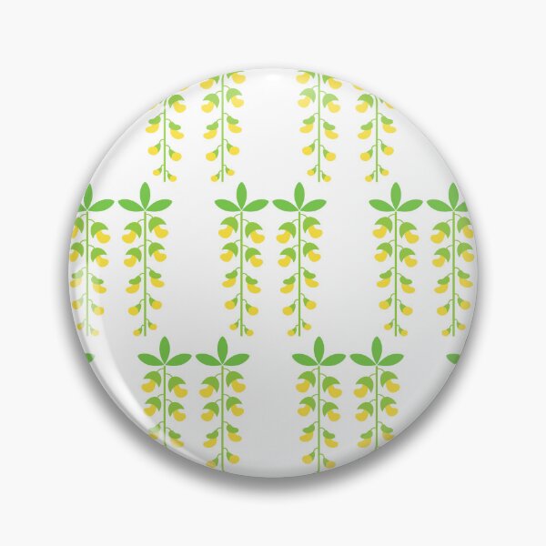 Item preview, April 30th Birth Flower Golden chain tree Pattern designed and sold by birthflower.