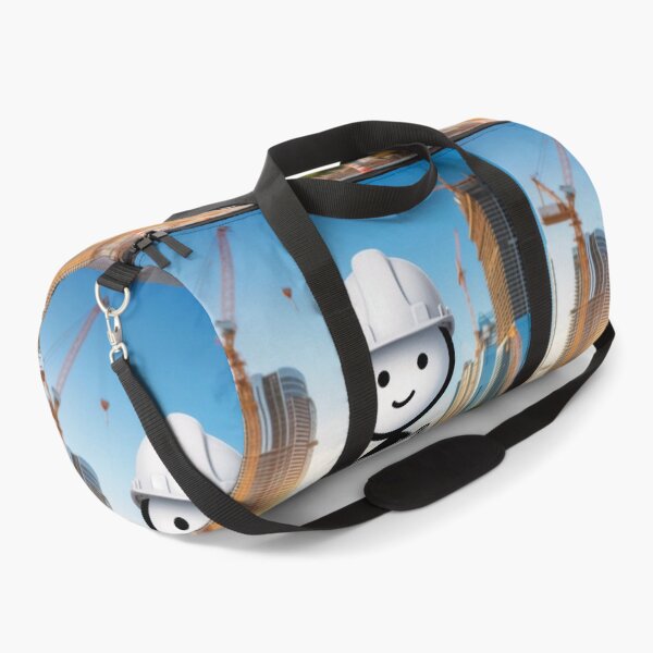 Item preview, "Cartoon Engineer at a Construction Site" designed and sold by Mindful56.