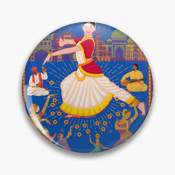 Item preview, Rhythms of India – Classical & Folk Dance Collage designed and sold by SeaShellwhispers.