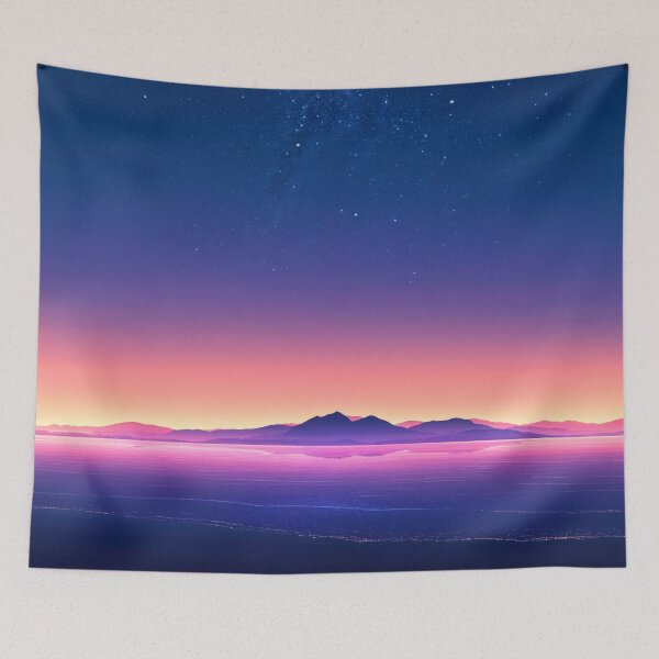 Item preview, Whispering Flowers at Dusk Shoreline designed and sold by AshiraCreations.