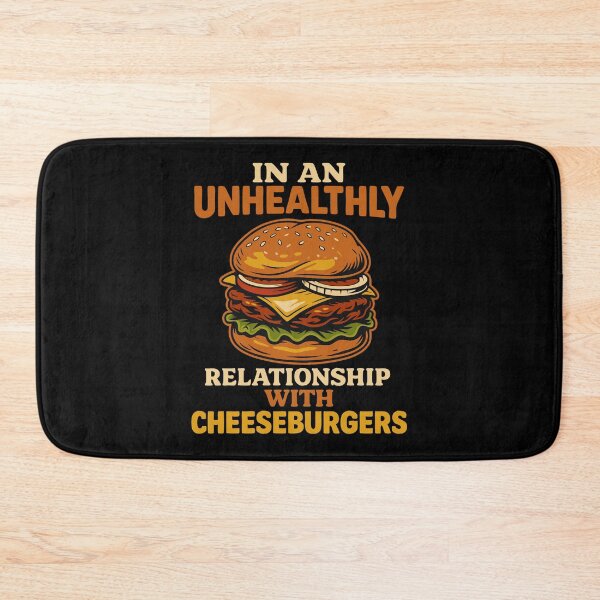 Item preview, Funny Cheeseburger Eater Relationship With Cheeseburgers designed and sold by Blok45.