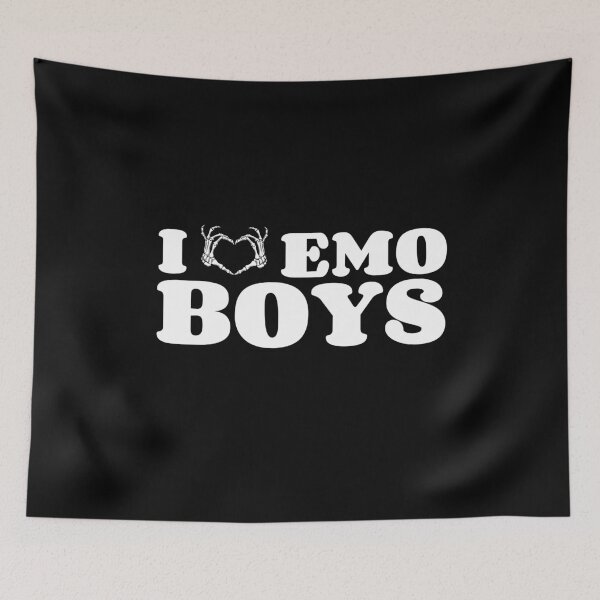 Item preview, Me encantan los diseños clásicos estéticos de los chicos emo. designed and sold by OldSkullDesigns.