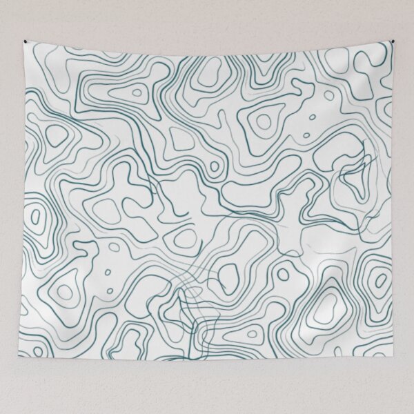 Item preview, artistic topographic map designed and sold by Highpinch.