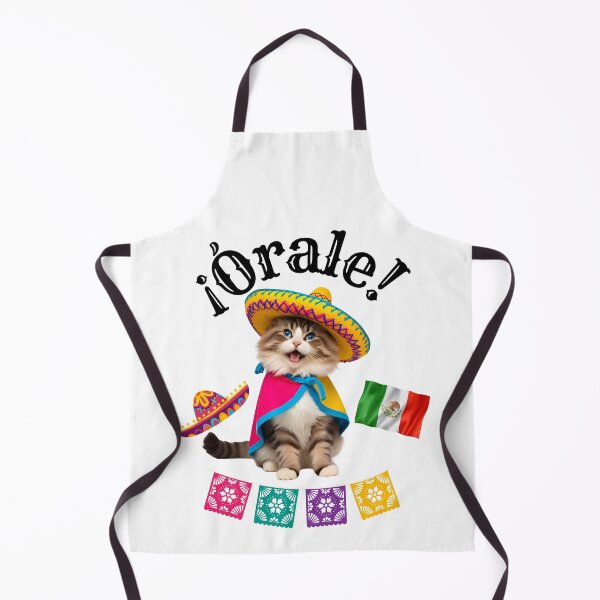 Item preview, ¡Órale Ragdoll Cat! Cute Fiesta Kitty in Sombrero & Poncho with Mexican Party Flair designed and sold by Fredster1966.
