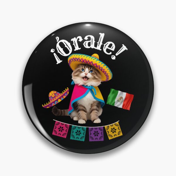 Item preview, ¡Órale Ragdoll Cat! Cute Fiesta Kitty in Sombrero & Poncho with Mexican Party Flair designed and sold by Fredster1966.