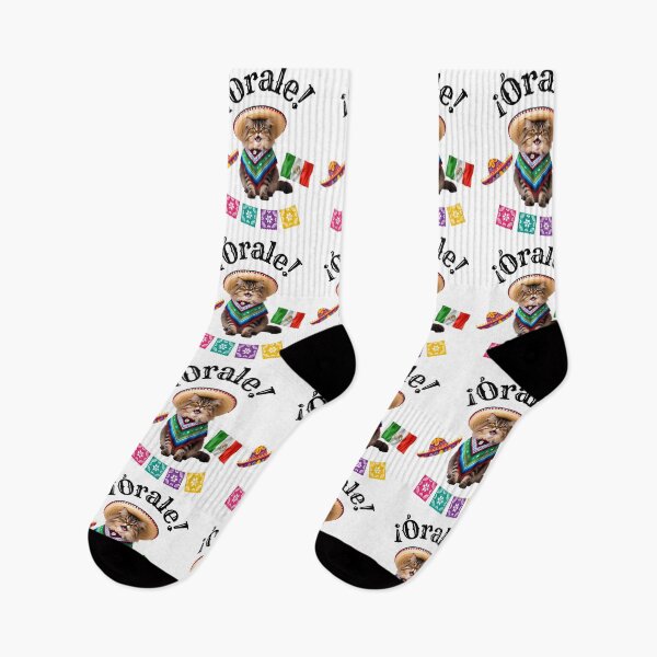 Item preview, ¡Órale Persian Cat! Cute Fiesta Kitty in Sombrero & Poncho with Mexican Party Style designed and sold by Fredster1966.