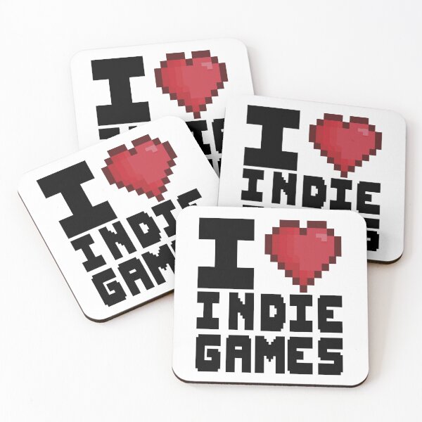 Item preview, i love indie games designed and sold by samuzai.