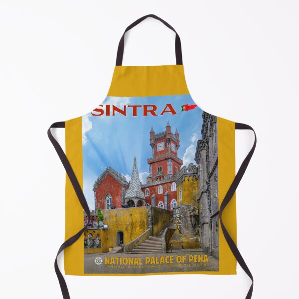 Item preview, Póster de viaje de estilo vintage del Palacio de Sintra Pena designed and sold by travelwitheric.