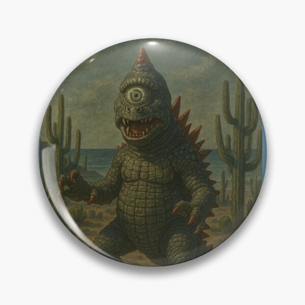 Item preview, Cyclops on cactus beach designed and sold by KonureKing.