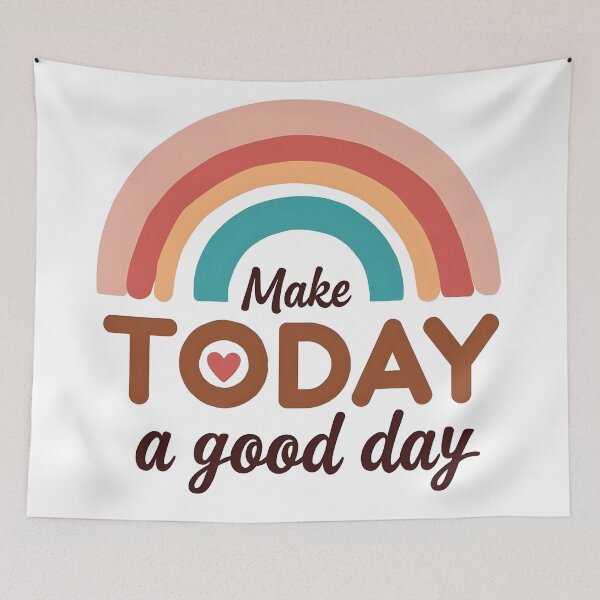 Item preview, Make Today a Good Day - Optimistic Illustration designed and sold by slickywitty.