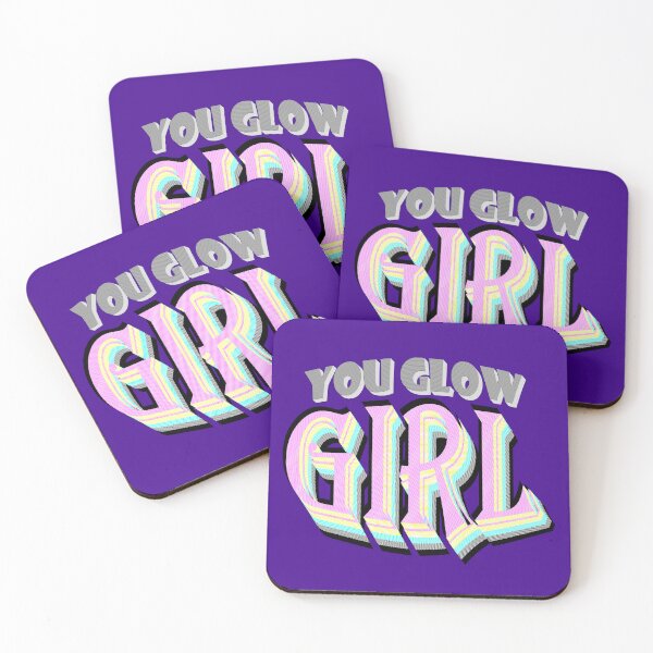 Item preview, Radiant Beauty: You Glow, Girl - Inspiring Feminine Design designed and sold by ArtsyExplorer.
