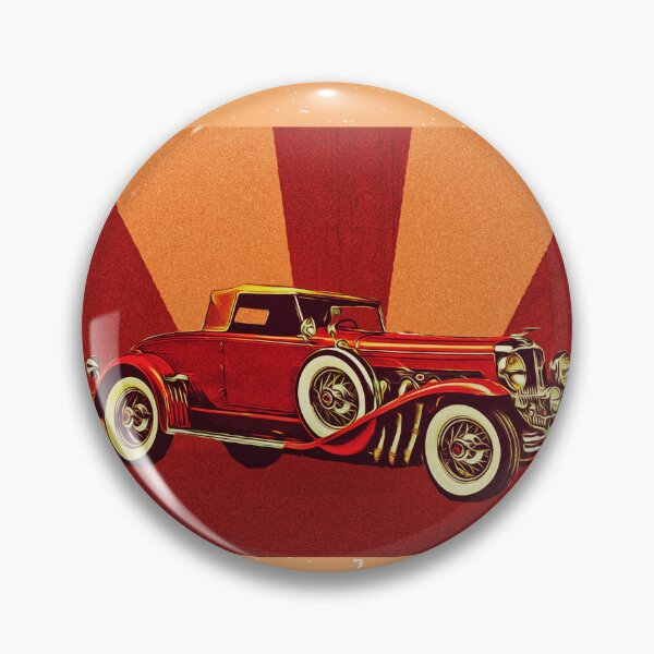 Item preview,  "Retro Red Ride on a Disco Sunset Highway" designed and sold by ElinorVania.