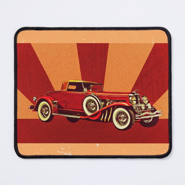 Item preview,  "Retro Red Ride on a Disco Sunset Highway" designed and sold by ElinorVania.