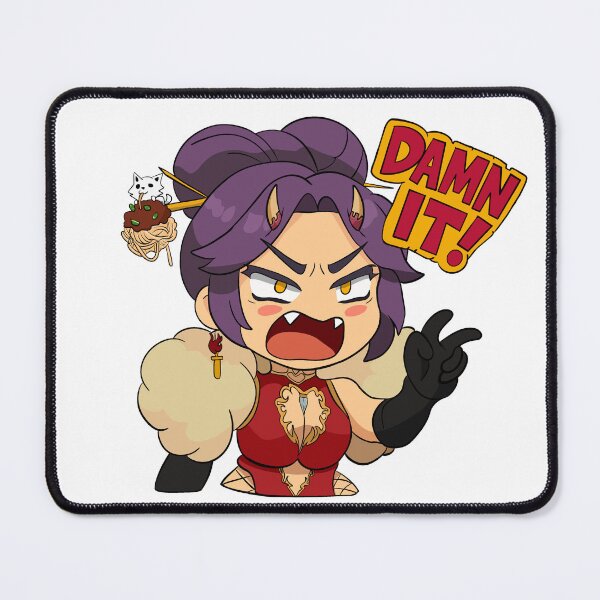 Item preview, OniGiri AKA Giri Mario Party Style Sticker "DAMN IT!" designed and sold by Fresh Oshi Pressed.