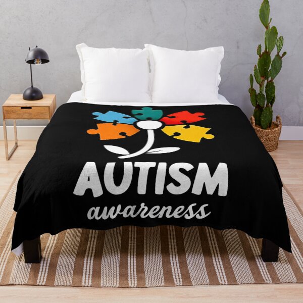 Item preview, Autism Awareness Puzzle Flower  designed and sold by JerdbordinShop.