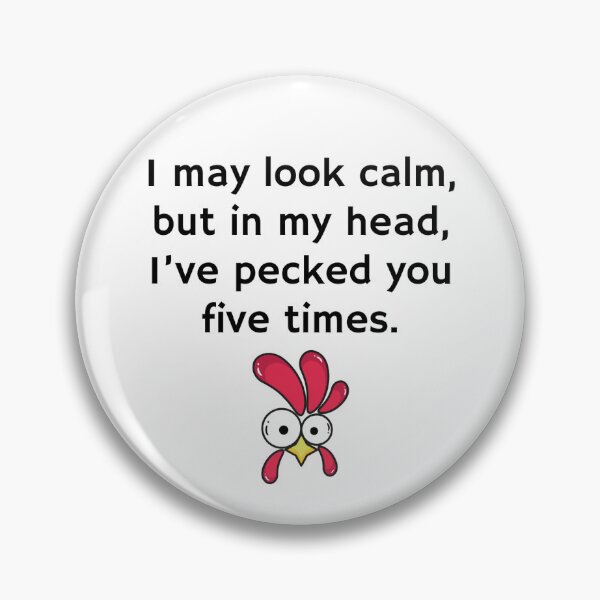 Item preview, I'm a Crazy Chicken designed and sold by amazingsk47.