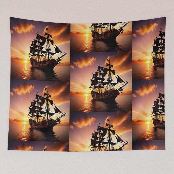 Item preview, Tall Sails in the Sunset designed and sold by vernonplatt.
