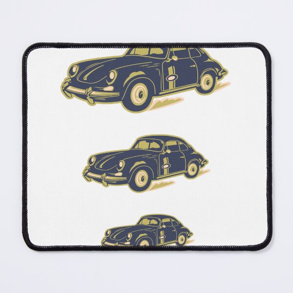 Item preview, "Midnight Drive – Dark Retro Car in Motion" designed and sold by ElinorVania.