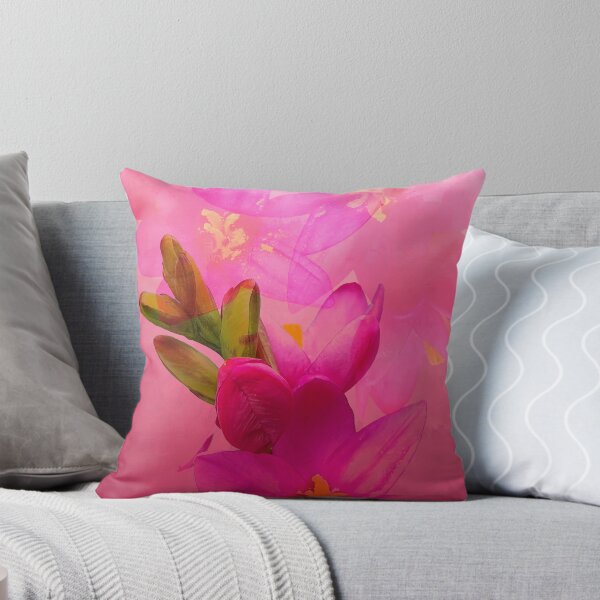 Item preview, Pink Spring Flower Collage designed and sold by Honey Myrtle Studio.