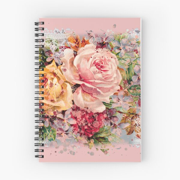 Item preview, Copy of Vintage Shabby Lace and Roses - pink designed and sold by PhaedraArt.