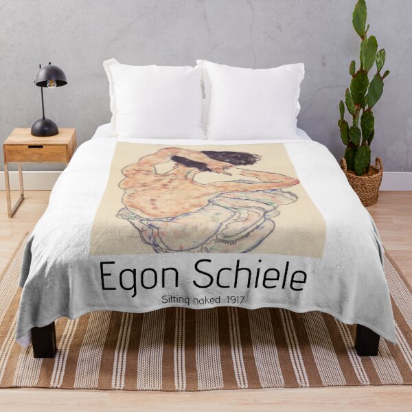 Item preview, Egon Schiele Seated Nude exhibition poster designed and sold by paulrommer.