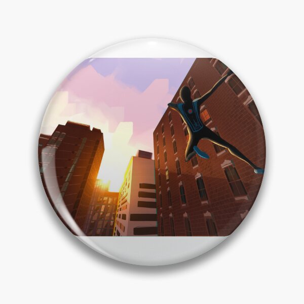 Item preview, Sunset City Dive – Dynamic Superhero Art Print designed and sold by Dagim-Haddis.