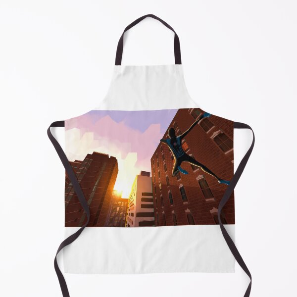 Item preview, Sunset City Dive – Dynamic Superhero Art Print designed and sold by Dagim-Haddis.