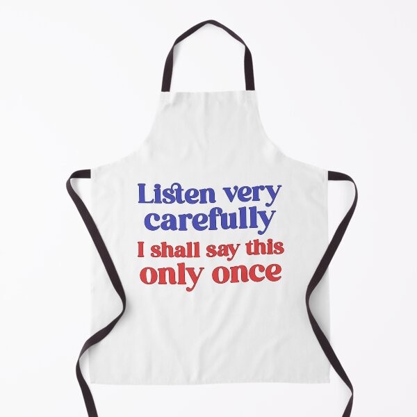 Item preview, Listen very carefully designed and sold by rudeboyskunk.
