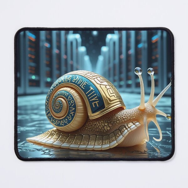 Item preview, Byzantine Cyber Snail designed and sold by Zazeyy.