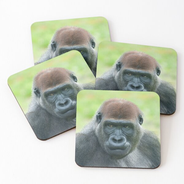 Item preview, Gorilla Aybo’s Detailed Portrait designed and sold by rawshutterbug.