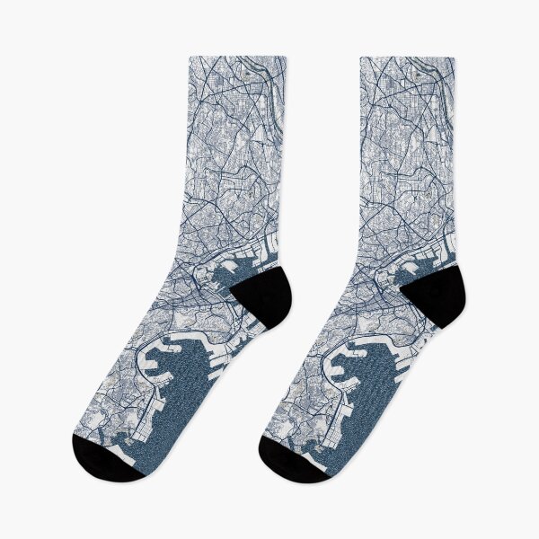 Item preview, Yokohama City Map of Japan - Coastal designed and sold by deMAP.