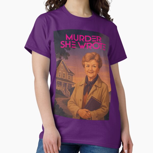 Vista previa del artículo con la obra «Se ha escrito un crimen, Jessica Fletcher, serie policiaca », diseñado y vendido por Mauswohn.
