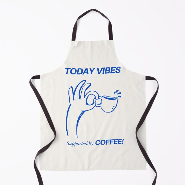 Artikelvorschau, Die heutige Stimmung: Kaffee in der Hand – Minimalistische Wandkunst in Blau und Elfenbein entworfen und verkauft von SmolSummer.Homie.