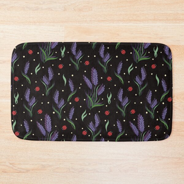 Item preview, Lavender and ladybugs designed and sold by AllbyOlyART.