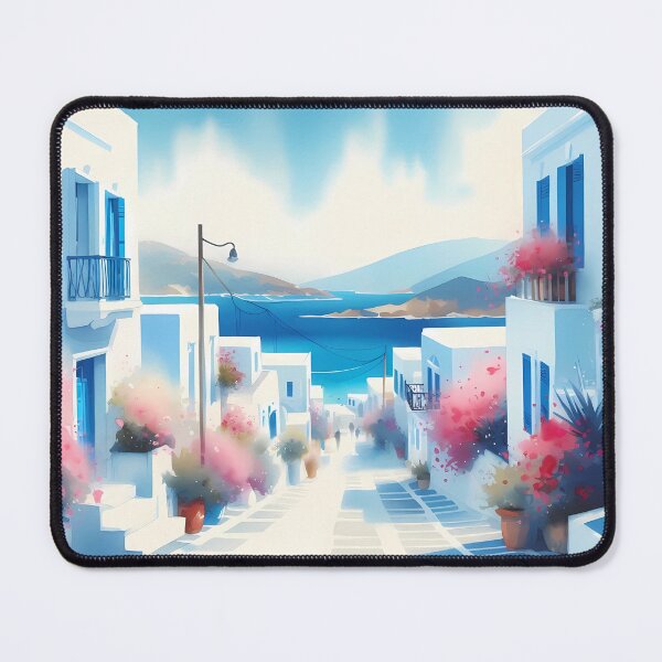 Item preview, Greek Street To The Sea designed and sold by Visual Nomad Club.
