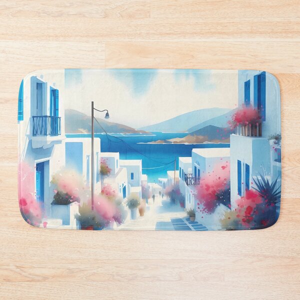 Item preview, Greek Street To The Sea designed and sold by Visual Nomad Club.