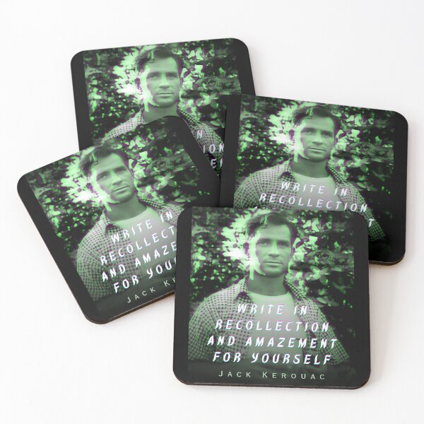 Item preview, Jack Kerouac quote: Write in recollection and amazement for yourself designed and sold by artbleed.