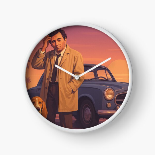 Item preview, Inspector Columbo, retro crime series designed and sold by Mauswohn.