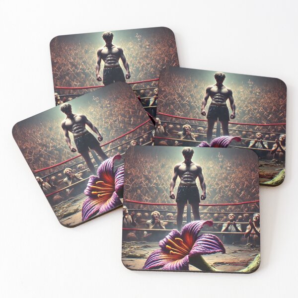 Item preview, Boxing match: Plant demons versus boxer designed and sold by _RudeMango.