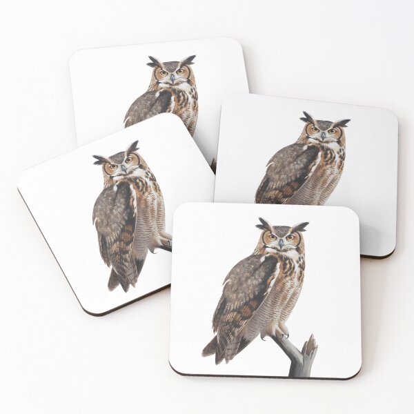 Item preview, A Great Horned Owl. designed and sold by Joseph Hail.