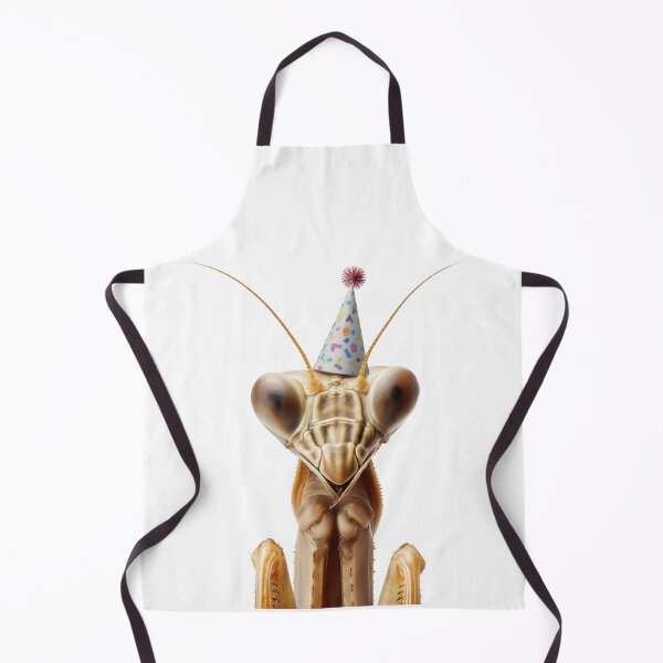 Item preview, Cute Praying Mantis with Party Hat Birthday Celebration designed and sold by LazyOwlStore.