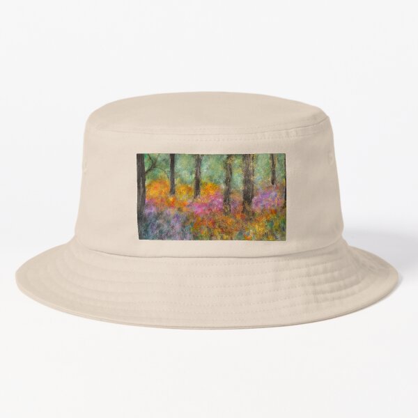 Aperçu de l'œuvre Orange And Pink Spring Meadow créée et vendue par kahoutek24.