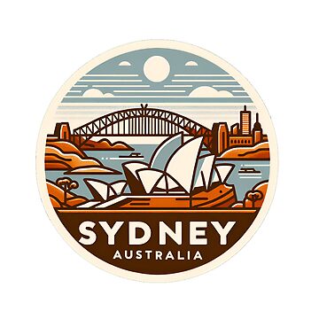 Artwork thumbnail, Sydney Australia by LoveLabDesign