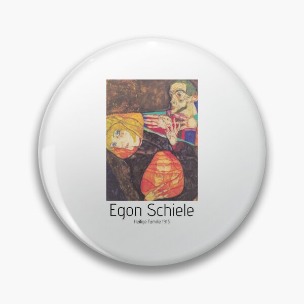 Item preview, Egon Schiele Heilige Familie 1913 exhibition poster designed and sold by paulrommer.