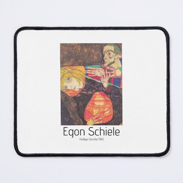 Item preview, Egon Schiele Heilige Familie 1913 exhibition poster designed and sold by paulrommer.